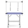 Professional Dog Pet Grooming Table Large Adjustable Heavy Duty Portable w/Arm & Noose & Mesh Tray